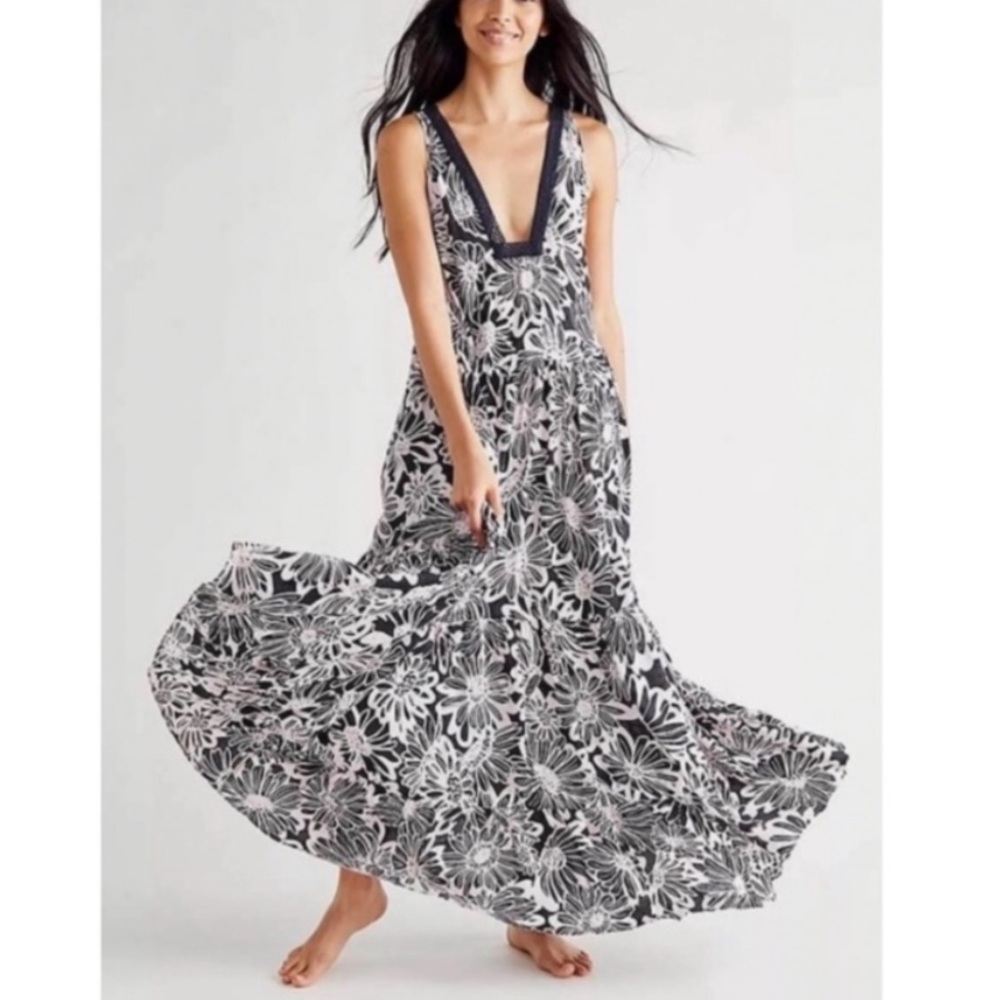 NWT Free People Tiers For You Maxi Dress - S